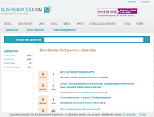 Tablet Screenshot of forum.nos-services.com